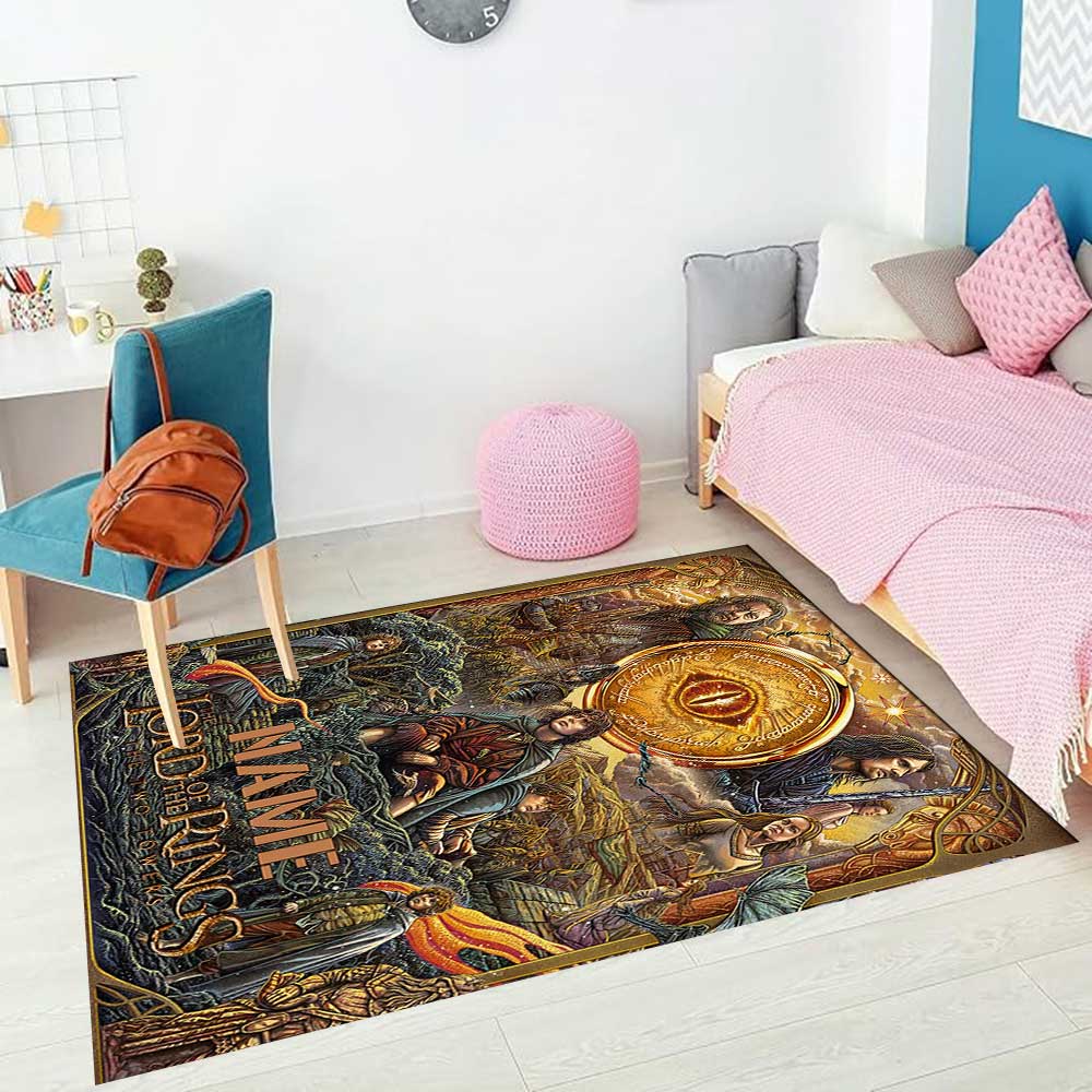 Like Warner Bros. Movies (12) Customize Your Name Rug, Office Chair Cushion, Home Bedroom Living Room Gift.