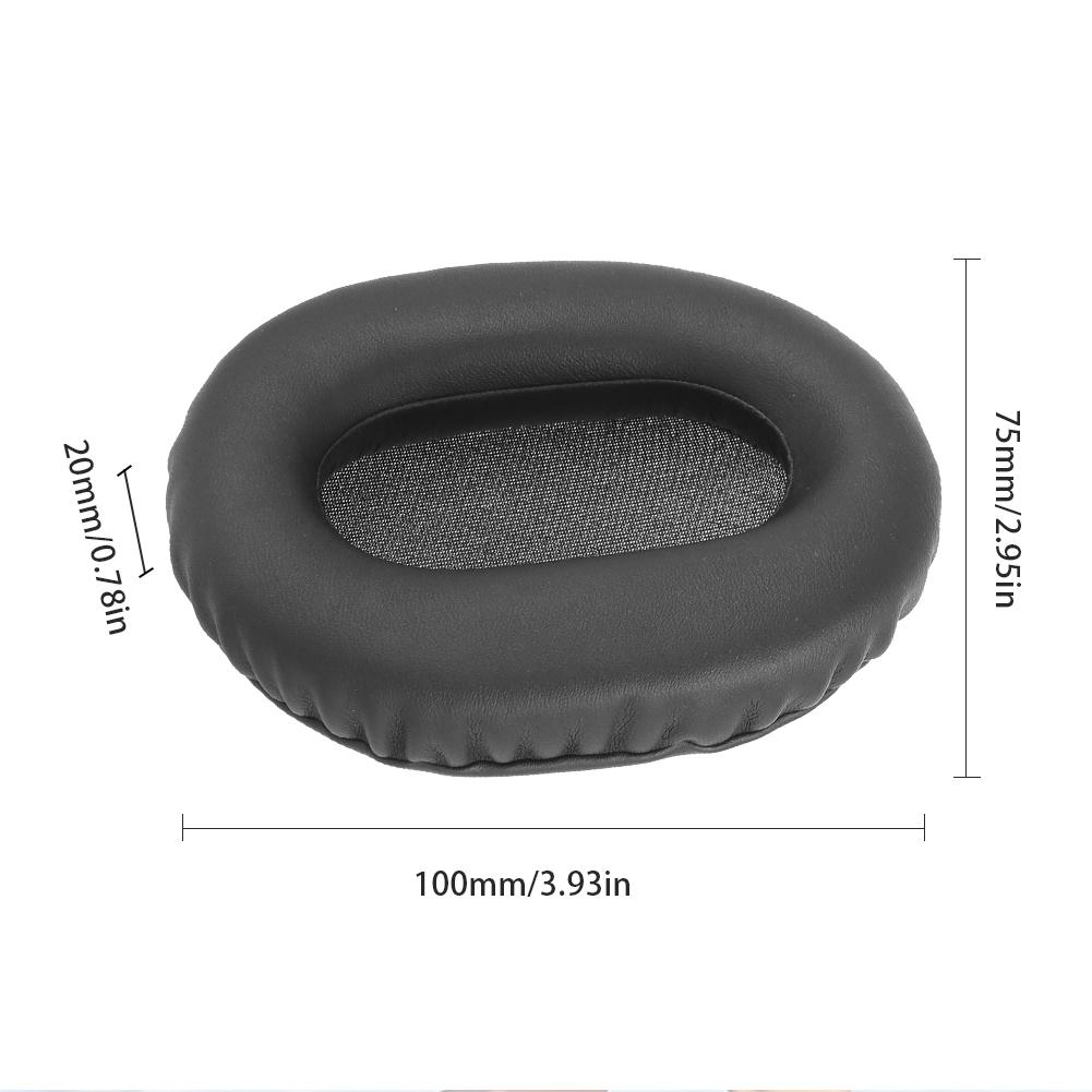 Replacement Ear Pads Covers Soft Protein Leather Headphones Ear Cushions Memory Foam Ear Cups Cover for Sony WH-CH710N Headphone