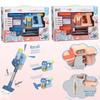 Simulation Electric Vacuum Cleaner Set for Toddlers Kids Pretend Play Toys Role Play Housekeeping Toys Educational Toys Gifts
