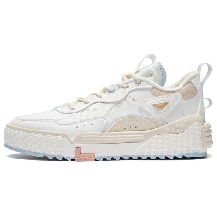 (WMNS) Li-Ning No.258 Skateboarding White Beige Women s AGCS076-2 EU 35