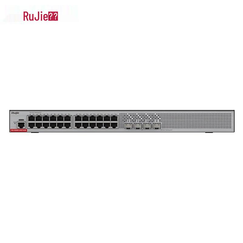 

Ruijie RG-S5000-24GT4XS 24-Port Gigabit Layer 3 Managed Core Switch