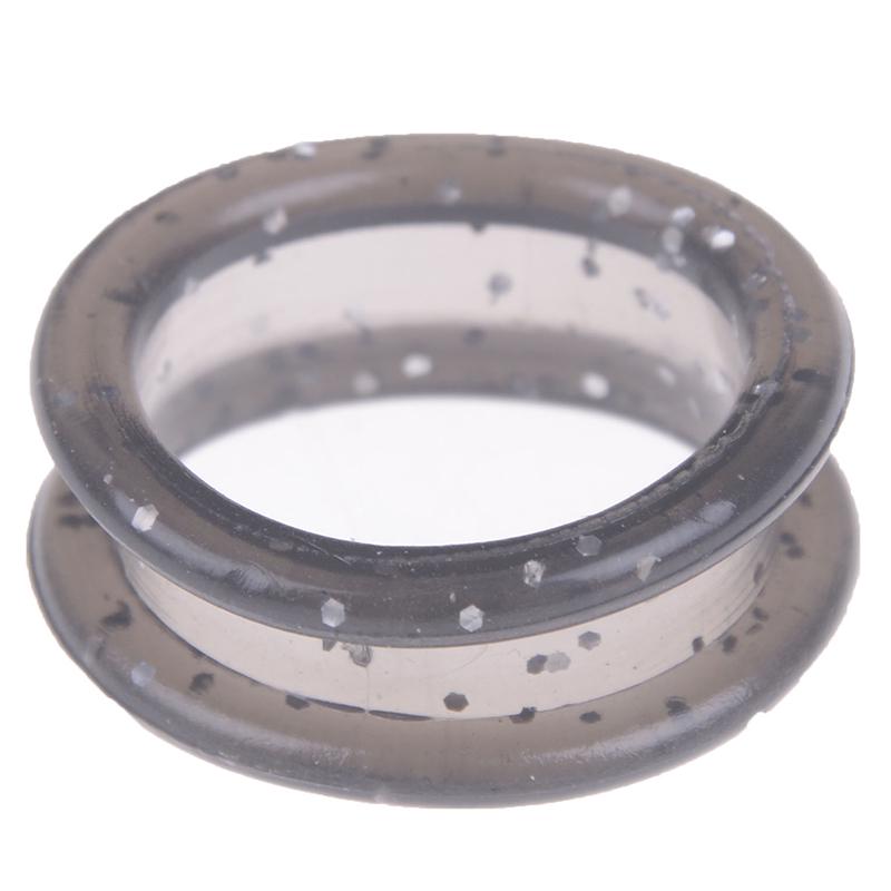 5Pcs/Set Silica Gel Hair Scissors Ring Cutting Barber Circle Shears Hairdressing