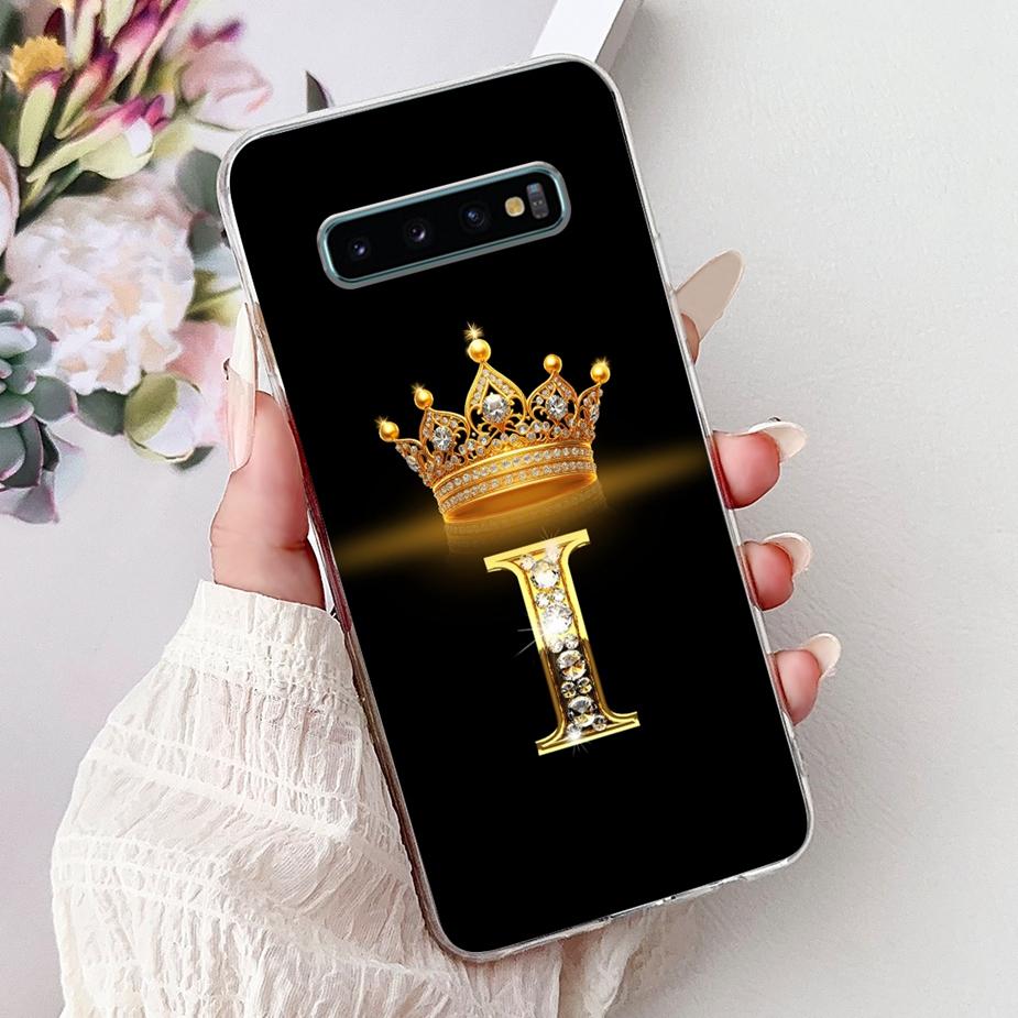 

For Samsung Galaxy S10 Plus Case New Letters Cover Soft Silicone Phone Case For Samsung S10 S10e SM-G973F SM-G970F Fundas Bumper Galaxy S10 Plus