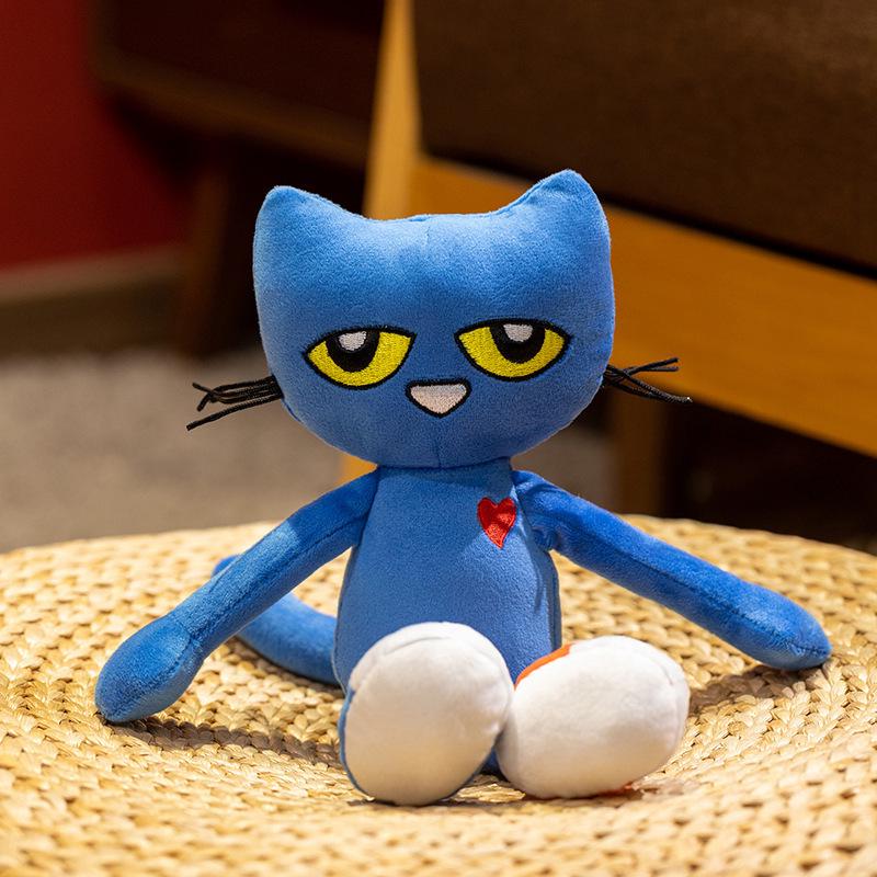 Pete the Cat Hand Puppet Plush Toy for Early Childhood Education Picture Book Picture Book Pete the Cat