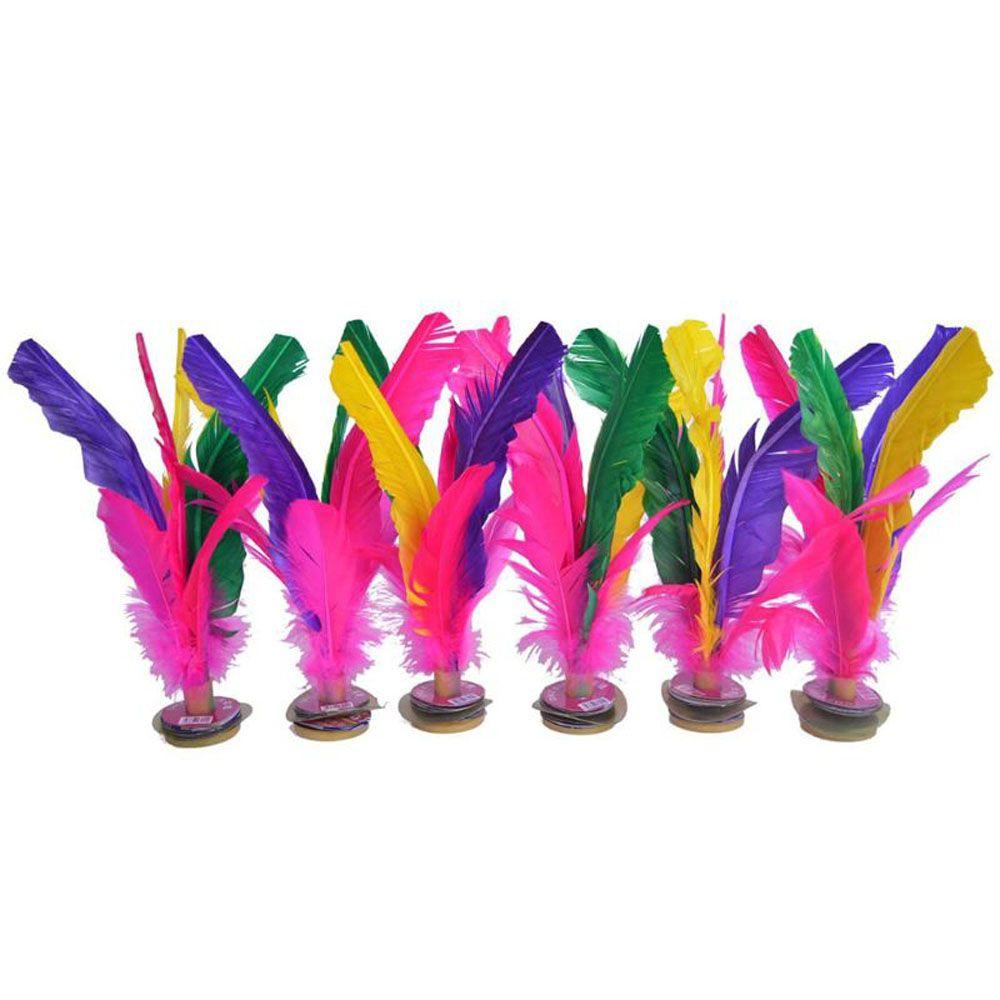 6 pièces Jeux de Sport d'Extérieur Colorés Sports de Pied Sport Chinois Jianzi Entraînement Sportif Volant à Battre