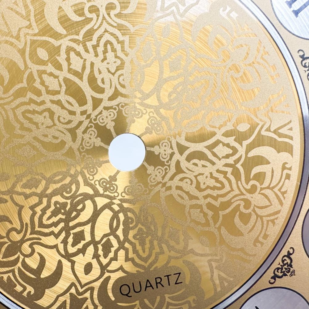 High Quality Aluminum Plate Dial Face Roman Numeral Metal Wire Drawing Process