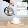 Stainless Steel Teapot with Filter for Home or Restaurant Use