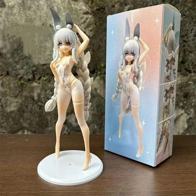 Anime hra Azur Lane Le Malin Listless Lapin Ver Anime Girl PVC akční figurka kolekce hraček Dárky pro panenky
