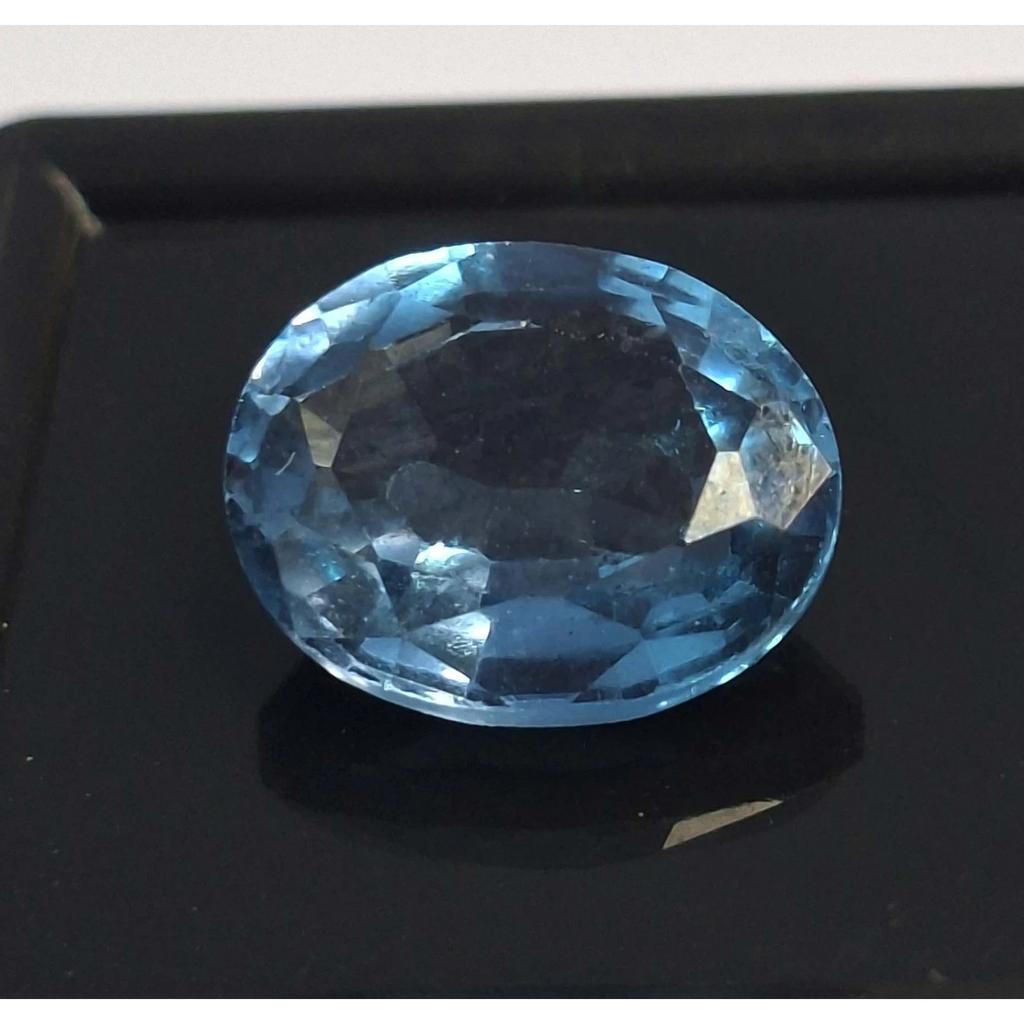 5-7 Ct Natural Sky Blue Aquamarine Oval Cut Beautiful Certified Loose Gemstone