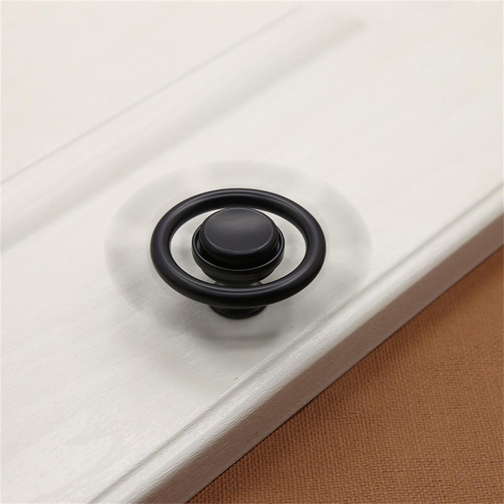 Steering Wheel Wardrobe Knob Zinc Alloy Cabinet Drawer Handle Cupboard Pulls Simple Furniture Decoration Easy To Install
