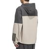 adidas Softshell Sports Fleece Lined Hooded Comfortable Jacket Unisex Beige KF5231