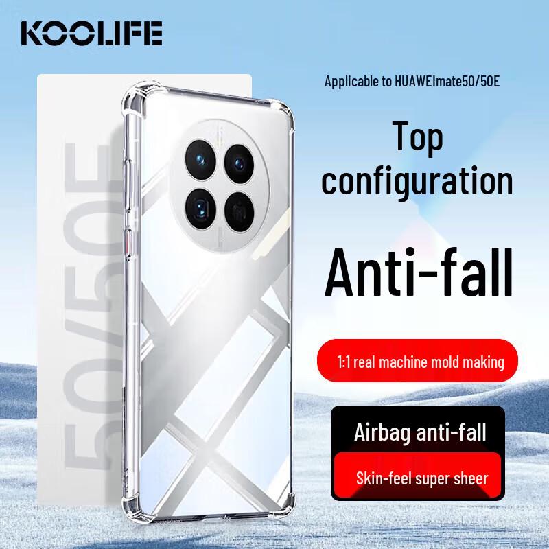 KOOLIFE Huawei Clear Protective Phone Case
