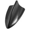 Auto Car Roof Radio AM/FM Signal Shark Fin Aerial Antenna Replacement Kit Black