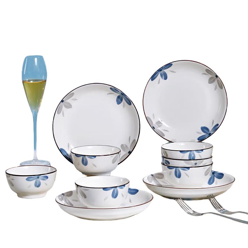 Tang Hui 10-Piece Ceramic Dinnerware Set