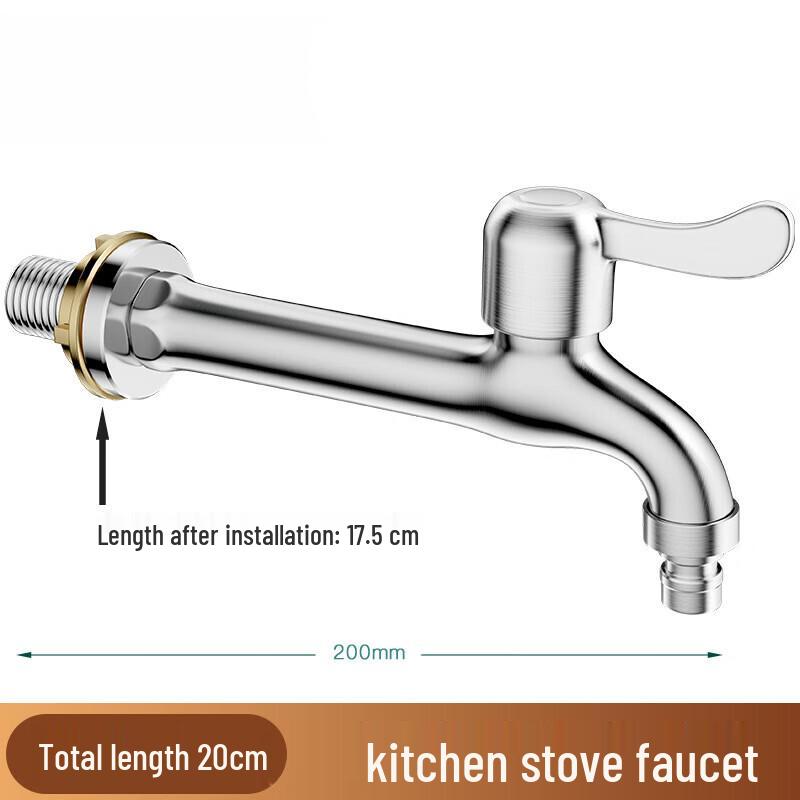 Commercial Kitchen Stovetop Faucet