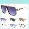 Flat Square Top Retro Vintage Big Oversized Aviator Sunglasses Mens Womens Usa