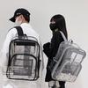 Stylish Clear School Backpack Laptop Backpack School Bag for Student Teenagers Large Capacity Travel Casual Book Bags