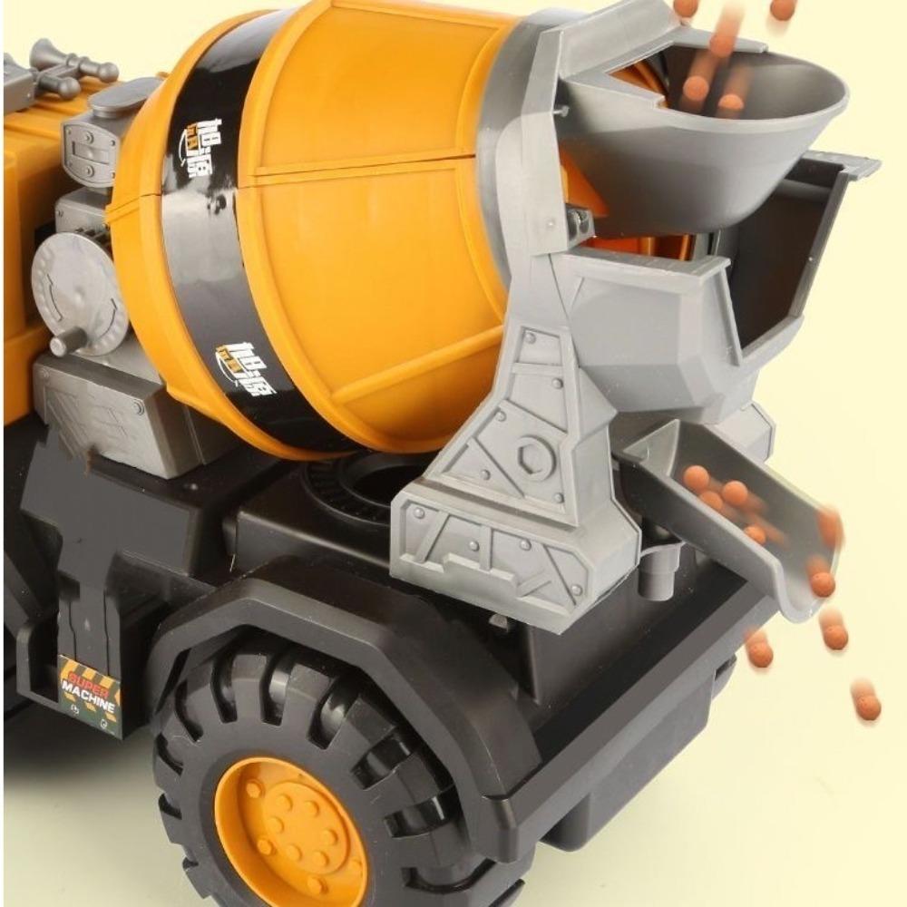 Simulation Excavator Bulldozer Models Plastic Car Classic Construction Model Boy Children