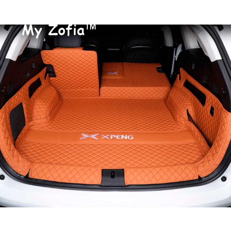 For Xpeng G9 XiaoPeng G9 2023 2024 2025 Car Trunk Mats Waterproof Auto Boot Car Custom Protector Pads Interior Accessories