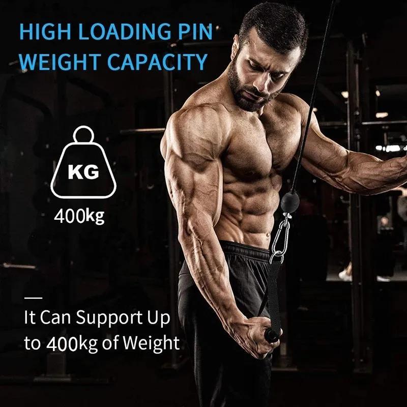 2M-5M Gym Cable Wire Rope Heavy Duty Steel Replacement Parts for Home Gym Fitness Cable Pulley Accessories Diameter 5mm