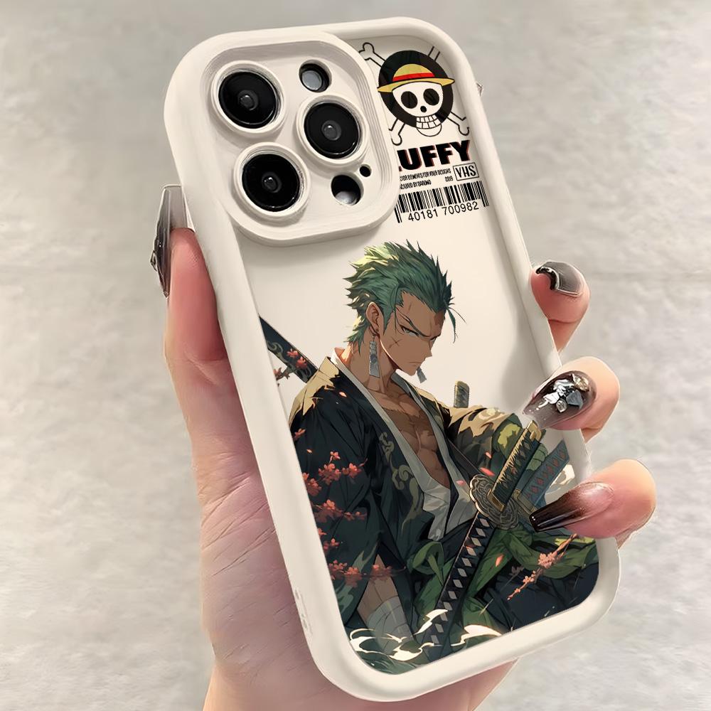 Ones Pieces Luffys Zoros Phone Case for Samsung S26 S25 S24 S23 S22 S21 S20 F06 M16 Note 20 FE Plus Ultra 4G 5G Soft Silicone