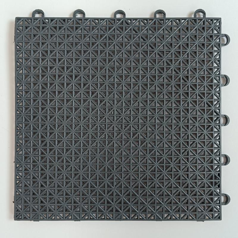 Bathroom Splicing Mats Grid Waterproof Suspension Kindergarten Sports Floor Car Wash Balcony Garden Swimming Pool Plastic Tile