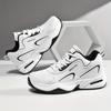 Men's Trendy Cushioned Running Shoes, Comfy Non Slip Lace Up Soft Sole Sneakers For Men's Outdoor Activities, Winter & Autumn