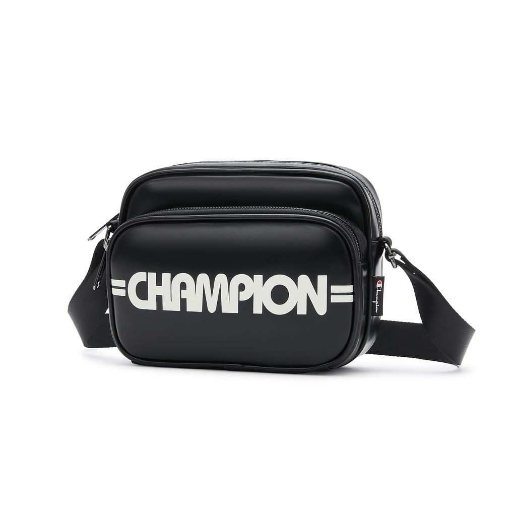 New Champion Fabric Shoulder Bag Unisex Gray Black/Black U4CACPU15