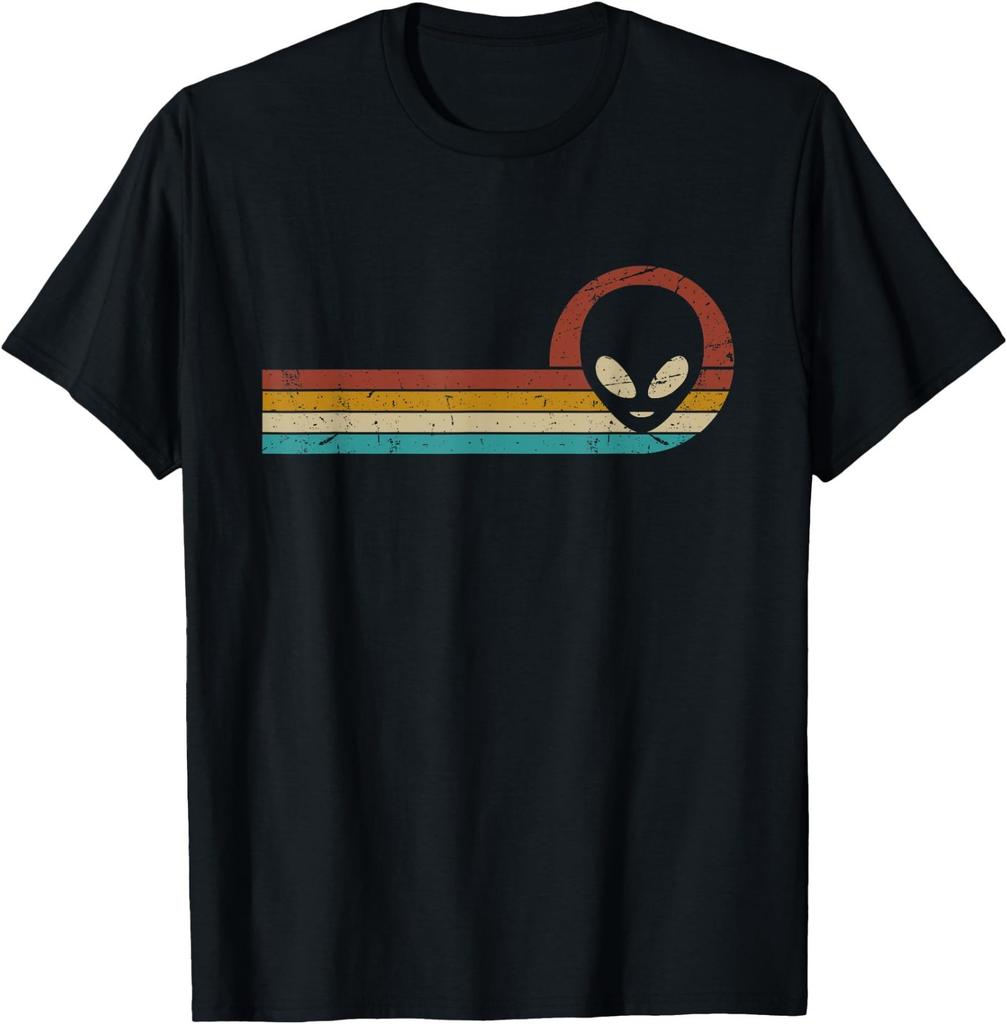 Funny UFO Lover Lover Retro Style Vintage Alien Space T-Shirt