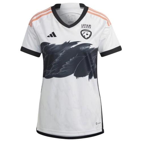 adidas Womens/Ladies Latvia V Neck Football Jersey