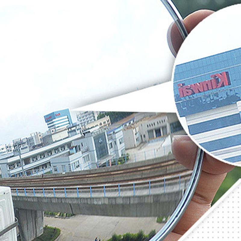 2 ks 75mm 3R-036 Samolepicí konvexní zpětné zrcátko pro sledování mrtvého úhlu s nastavitelným širokým úhlem
