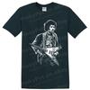 Jimi Hendrix Guitarist Portrait T Shirt Retro Rock Music Concert Graphic Art Tee