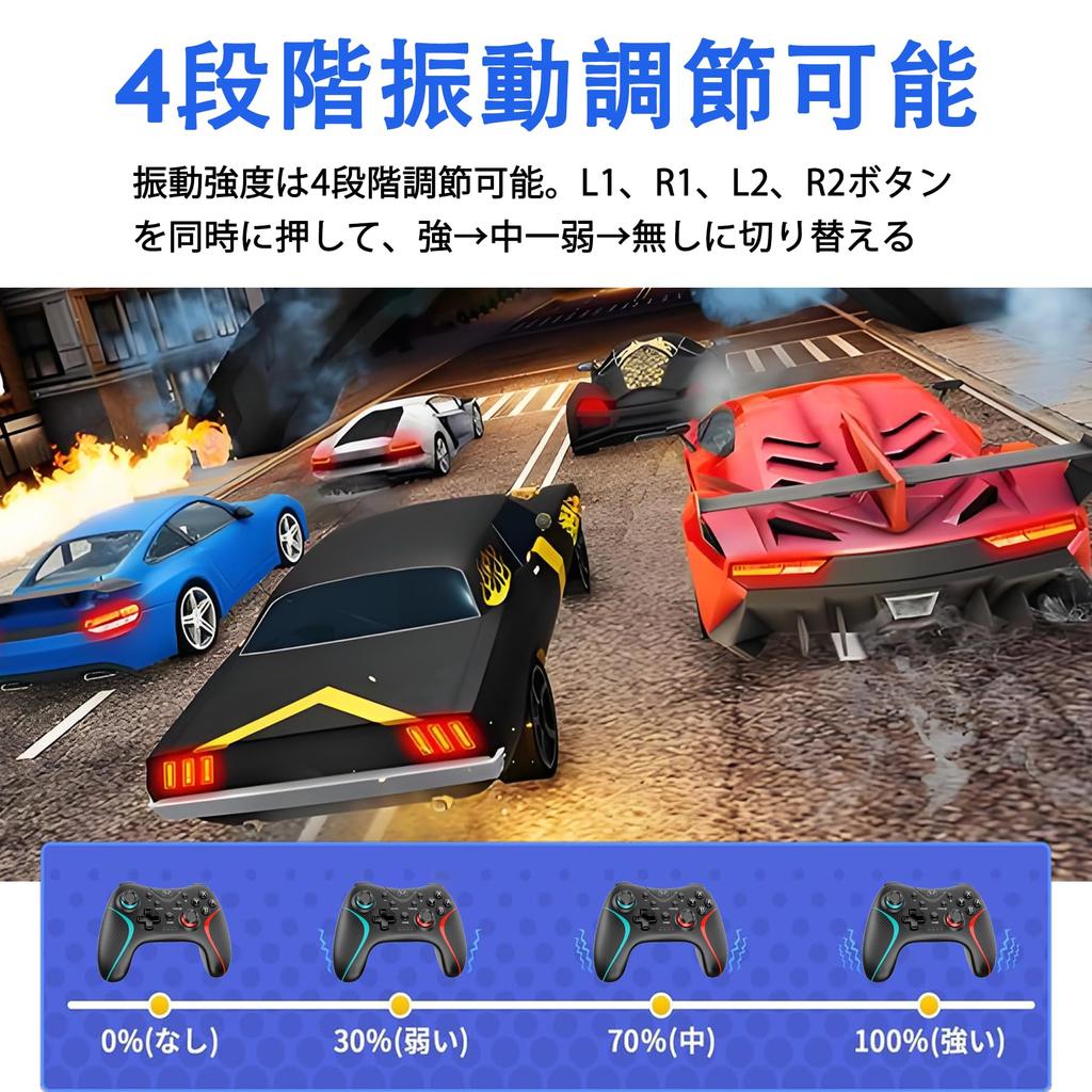 Switch Controller 2024 Upgrade Switch Controller with Back Macro Automatic Bluetooth Equipped with Gyro Sleep Fast Compatible with Japanese