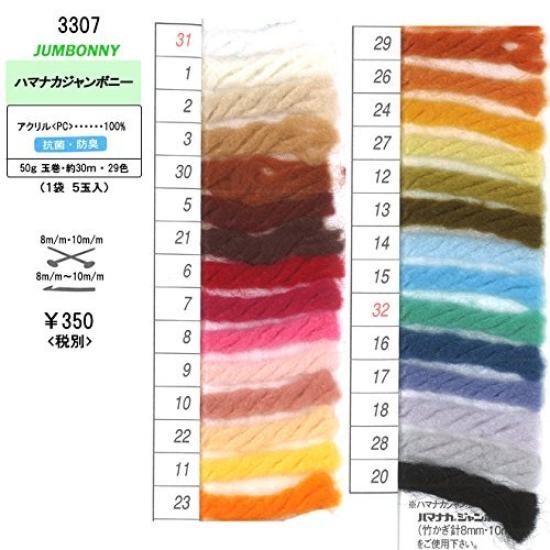 Hamanaka Super Thick Acrylic Yarn Jumbony #2