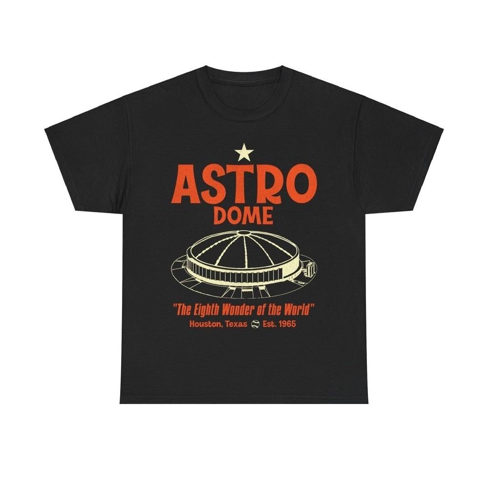 

Astrodome Baseball Stadium 1965 Nostalgic Retro T-shirt 3XL