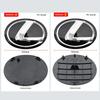 Emblema Griglia Paraurti Anteriore Auto 3D Logo Lexus IS250 CT200H GS300 NX200 GS350 IS200 IS300 ES300 GX470 RX400 Adesivo Emblema Baule
