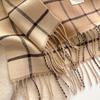 Fashion Autumn Winter Warm Cashmere Scarf Plaid Pattern Long Tassels Women Thicken Wrap Shawl Lady Muffler Bufanda Pashmina New
