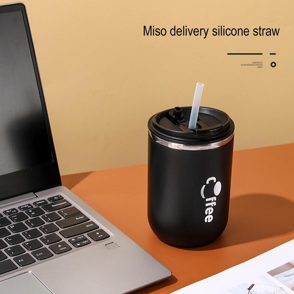Coffee Mug Cup 500ml Coffee Cup Stainless Steel Double Vacuum Cup Corrosion Resistance Oxidation Resistance