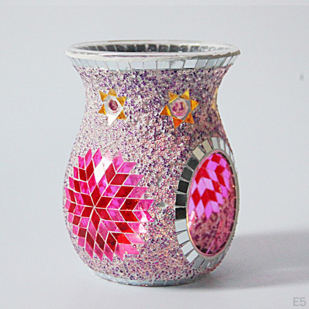 Essential Oil Glass Diffuser Candle Tea Holder Decor