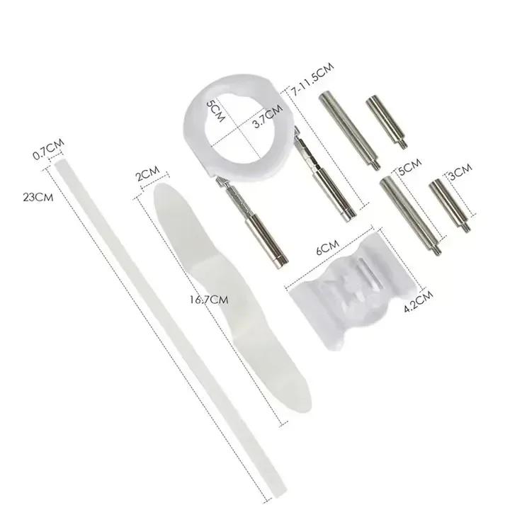4th Generation Male Enlarger Stretcher Tension Traction Correction Bending Penis Extender Enlarger Device for Men Penis Extender