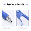 Air Duster Blow Gun for w/105mm/260mm Fixed Nozzle Dust Removing Cleaning Tool Stainless Steel for Dust Cleaning