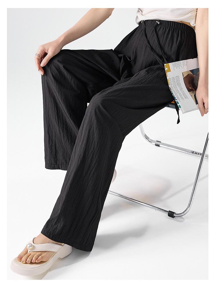 High-End Slimming Spring/Summer Petite Maternity Pants - Long, No Belly Band, Comfortable Style for Women