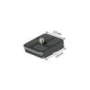 5pcs Aluminum Quick Release Plate Arca Standard 1/4''-20 Camera Screw QR Adapter For DSLR Mirrorless Camera Tripod Ball Head