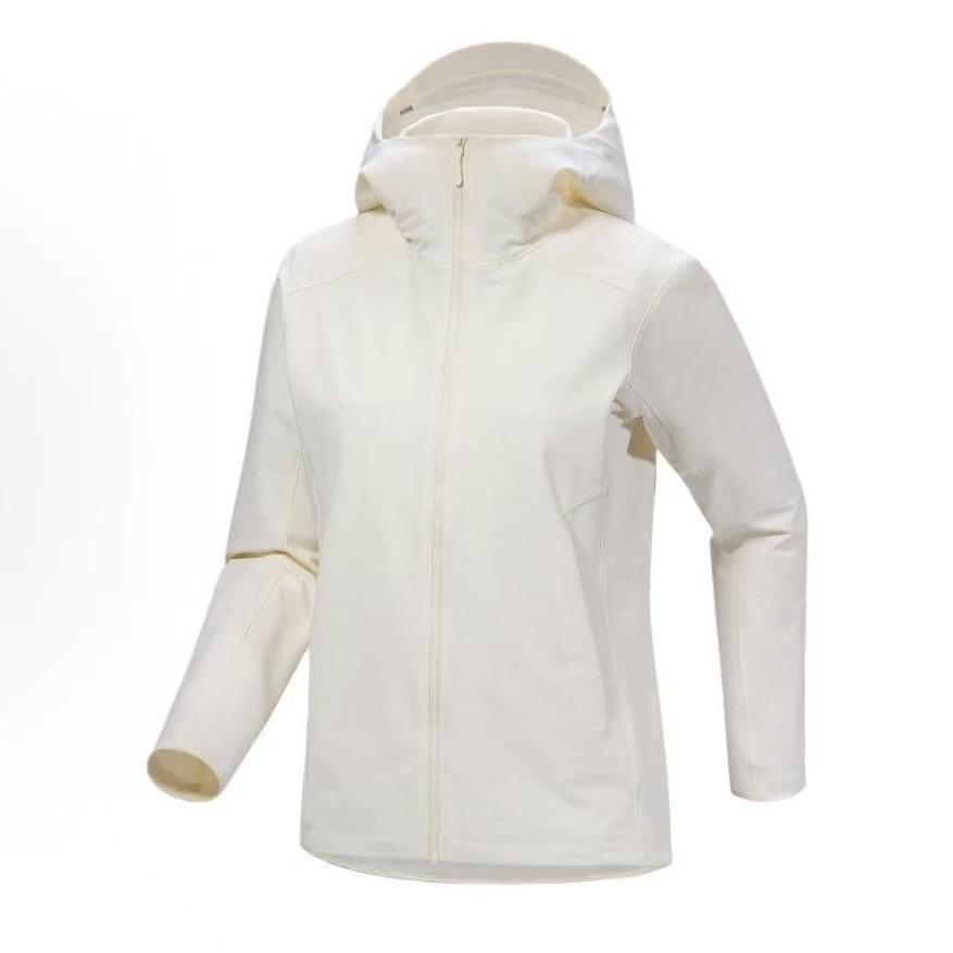 Women's Bird Family Gamma Hoody: Casual, Comfortable, Solid Color Soft Shell Windproof Breathable Jacket