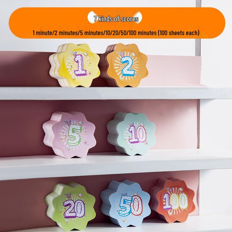 Kindergarten Reward Points Card: Encouragement for School Children