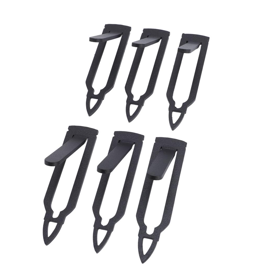 6PCS European Skull Wall Mount Bracket Hangers for Deer Mule Antelope Small Game Animals for Indoor