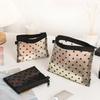 Small Large Black Makeup Bag Mesh Clear Cosmetic Bags Women Travel Toiletry Organizer Lipstick Storage Pouch Pencil Case