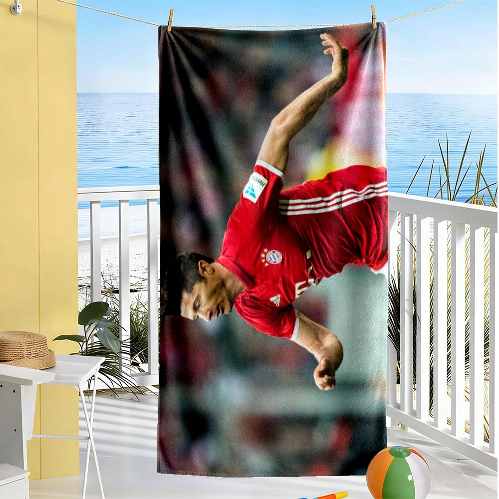Chelsea Fc Player Action Beach Towel Quick-Dry Soft Microfiber Comfortable Lightweight