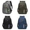 Unisex Rucksack aus Oxford-Stoff, lässig, mit Buchstabenmuster, für Reisen und Schule