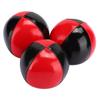 3PCS 6.3CM PU Leather Juggling Ball Portable Juggling Balls Set Toy Ball Juggling Balls  Beginners